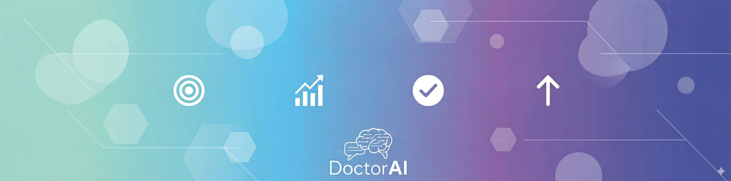 עיצוב גרפי DoctorAI — הטמעת בינה מלאכותית בעסקים בישראל